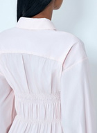 Cecilie Bahnsen Smocked Detail Poplin Shirt