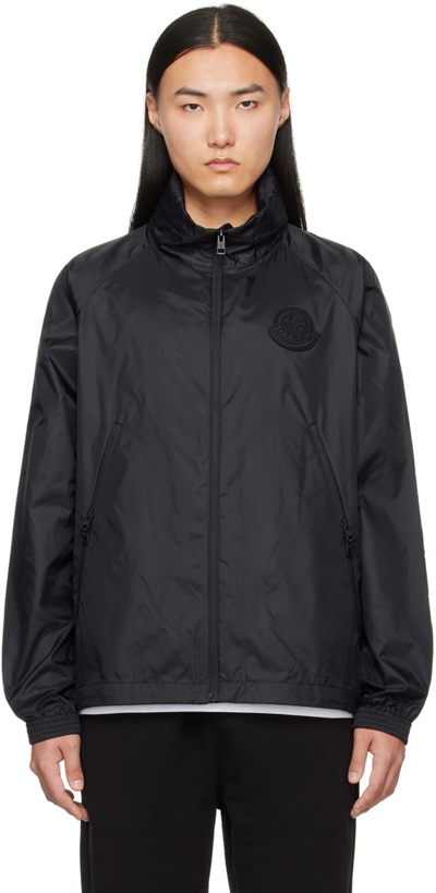 Photo: Moncler Black Appliqué Jacket