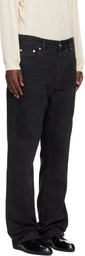 Studio Nicholson Black Barra Jeans