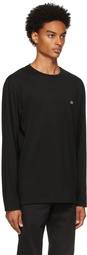 Lacoste Black Pima Cotton Long Sleeve T-Shirt