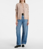 Givenchy Cropped wool and cashmere cardigan