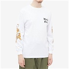 Wacko Maria x Tim Lehi Long Sleeve Type 2 T-Shirt in White