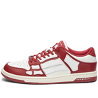 AMIRI Men's Skel Top Low Sneakers in Red