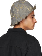 Serapis Gray Hippocampus Bucket Hat
