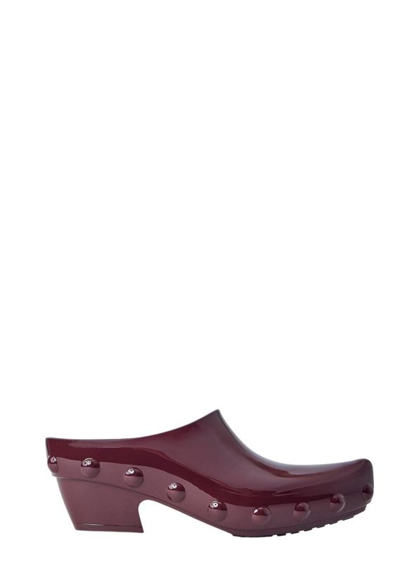 Photo: Bottega Veneta Gondola Studded Rubber Mules