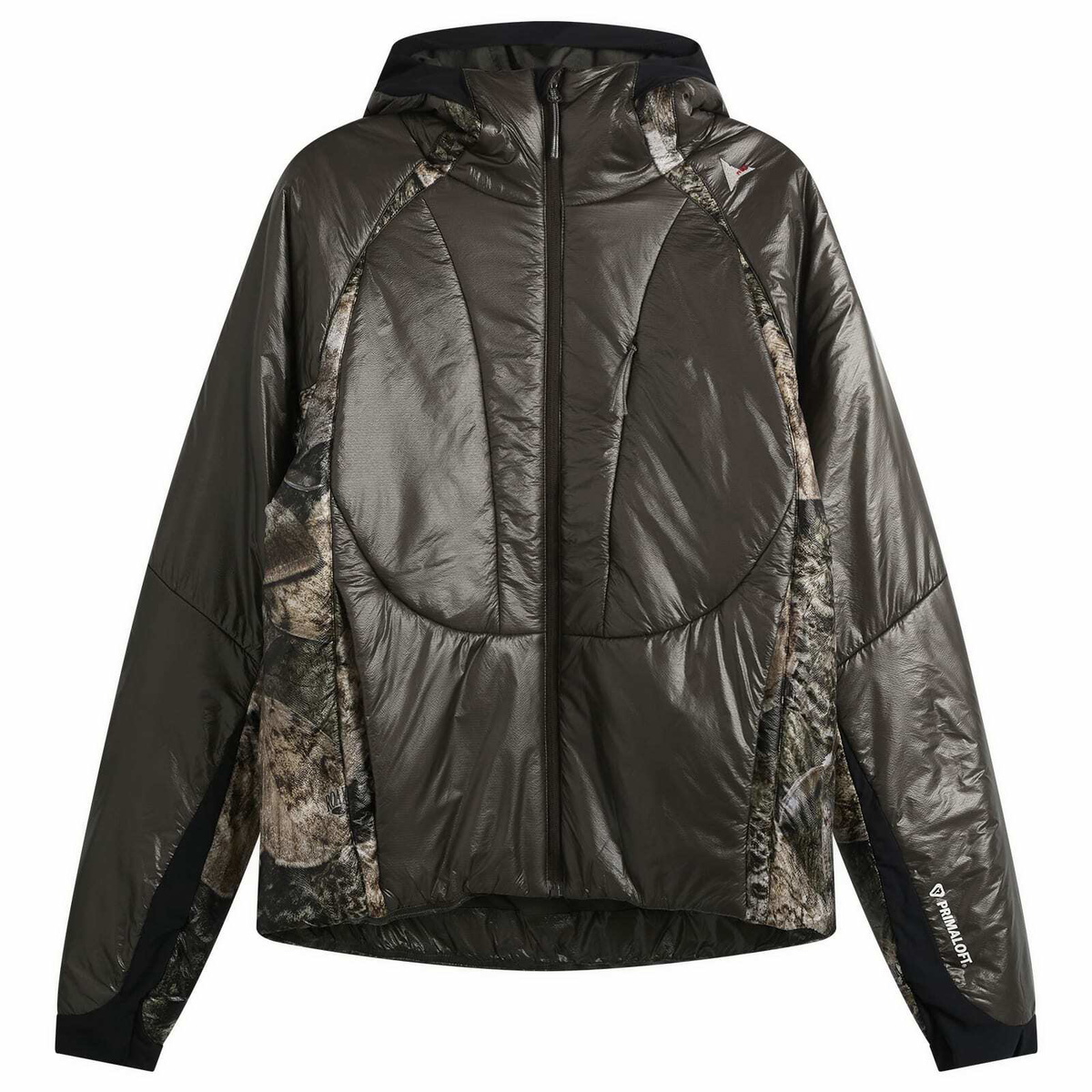 ROA Men's Hima Primaloft® Moth Print Insulated Synthetic Jacket in Anthracite