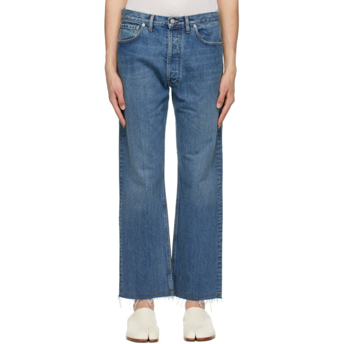 Photo: Maison Margiela Blue 5-Pocket Jeans