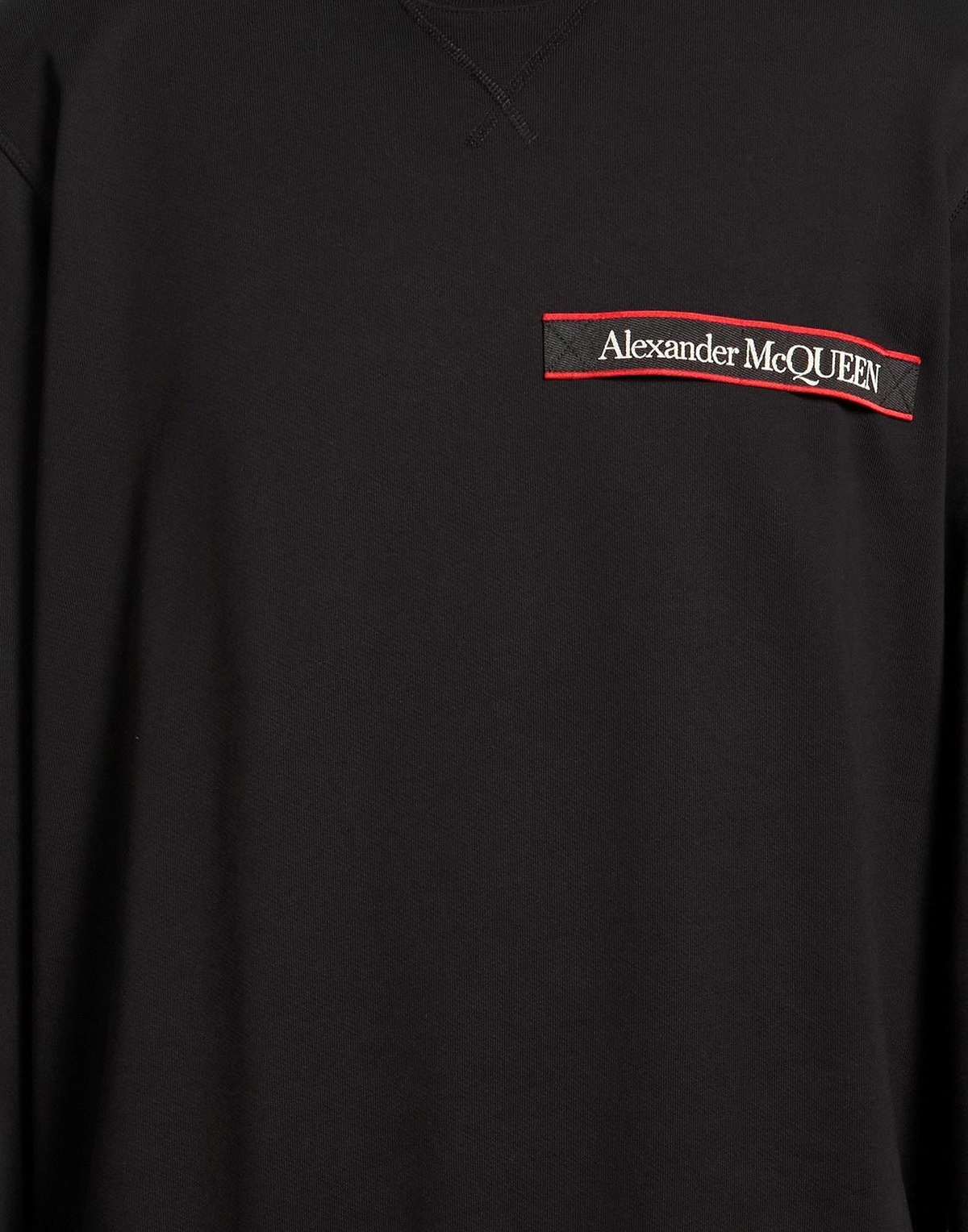 Mcqueen Mens Sweatshirt in Black