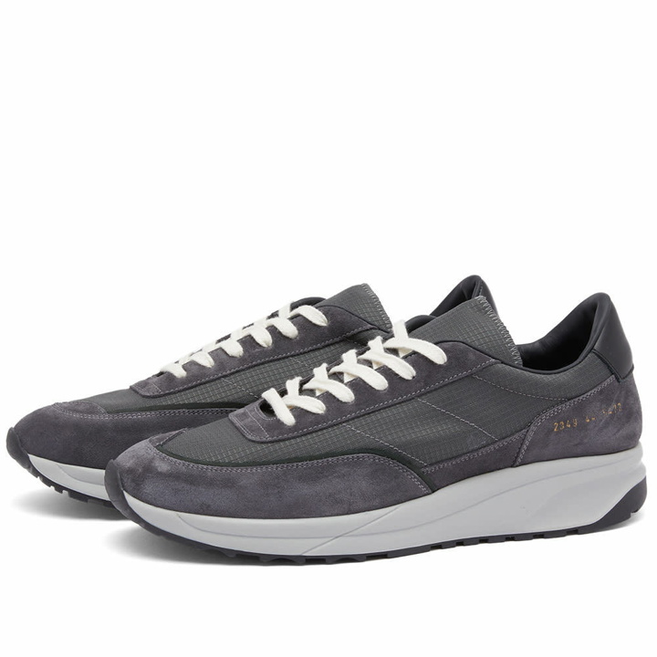 Photo: Common Projects Men's Track 80 Sneakers in Dark Grey