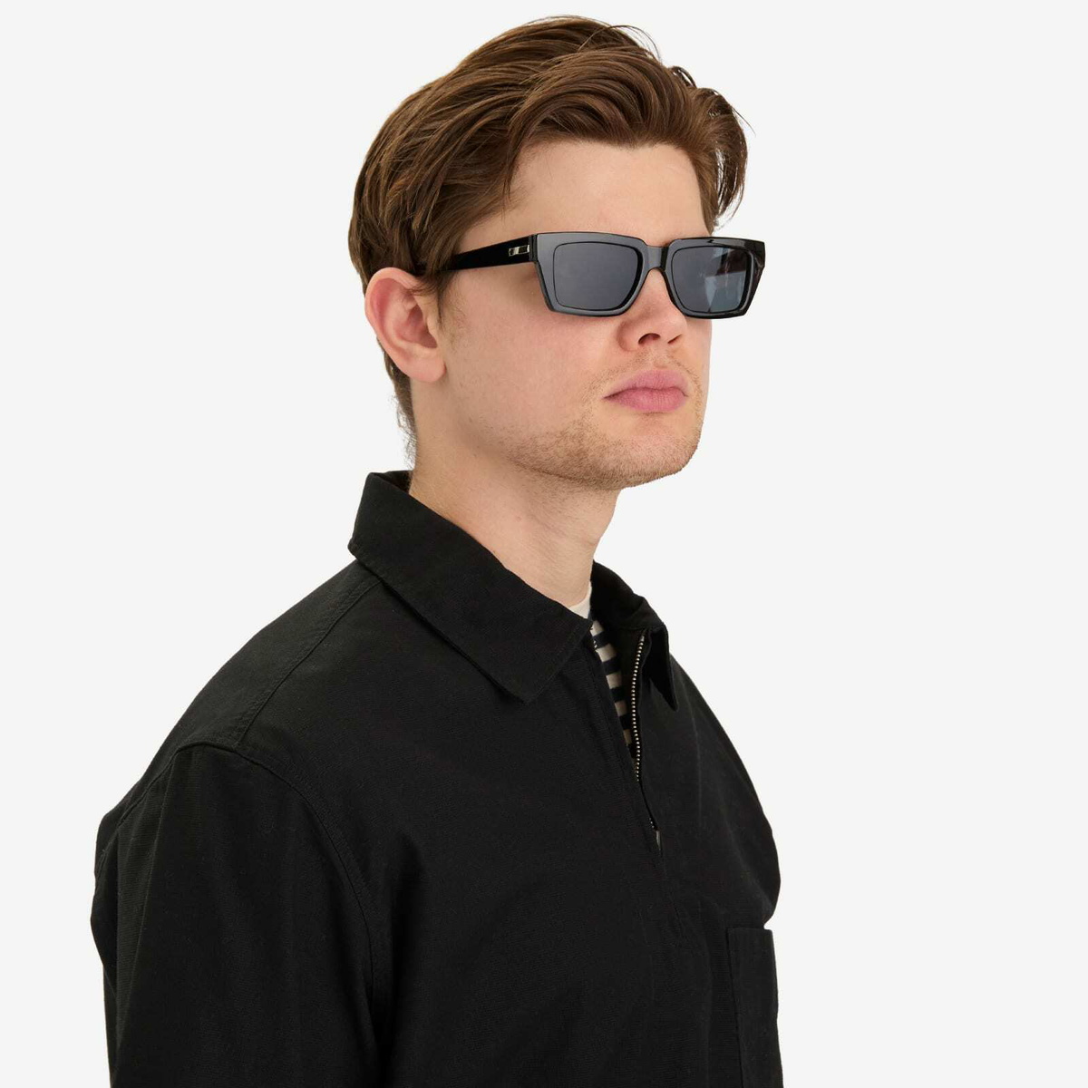 Le Specs Nocturnal Habit Sunglasses in Black/Smoke Mono 
