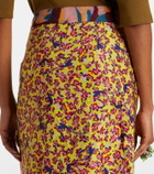 Dries Van Noten Sole printed midi skirt