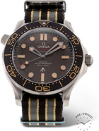 OMEGA - Pre-Owned 2020 Seamaster Diver 300M Automatic 42mm Titanium and NATO Watch, Ref. No. 210.92.42.20.01.001