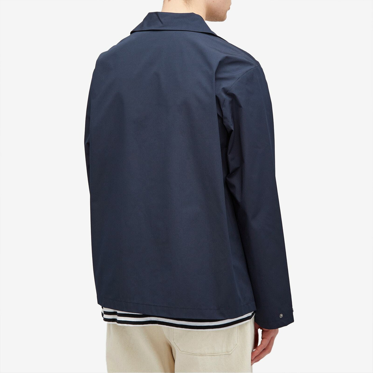 A.P.C. Men's Regis Coaches Jacket in Dark Navy A.P.C.
