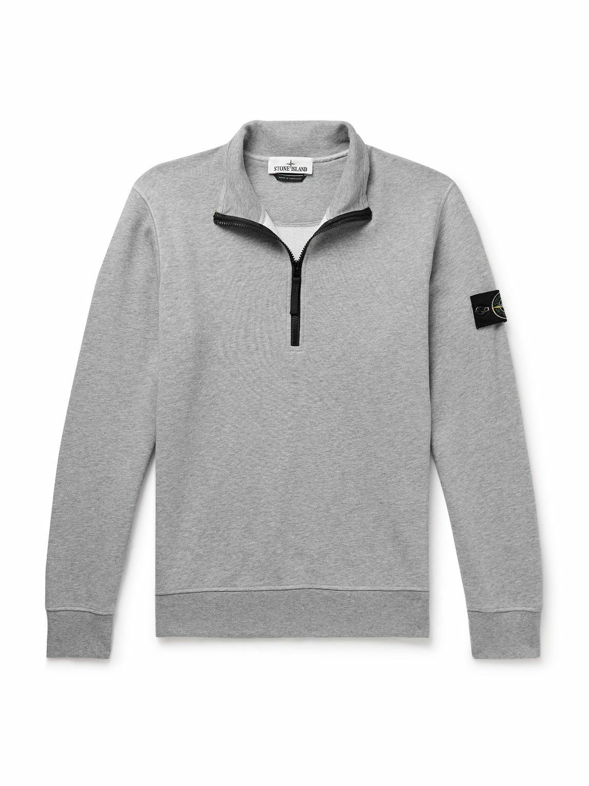 STONE ISLAND - Sweatshirt With Compass Application Stone Island