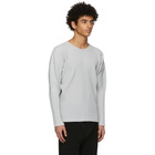 Homme Plisse Issey Miyake Grey Basics Long Sleeve T-Shirt