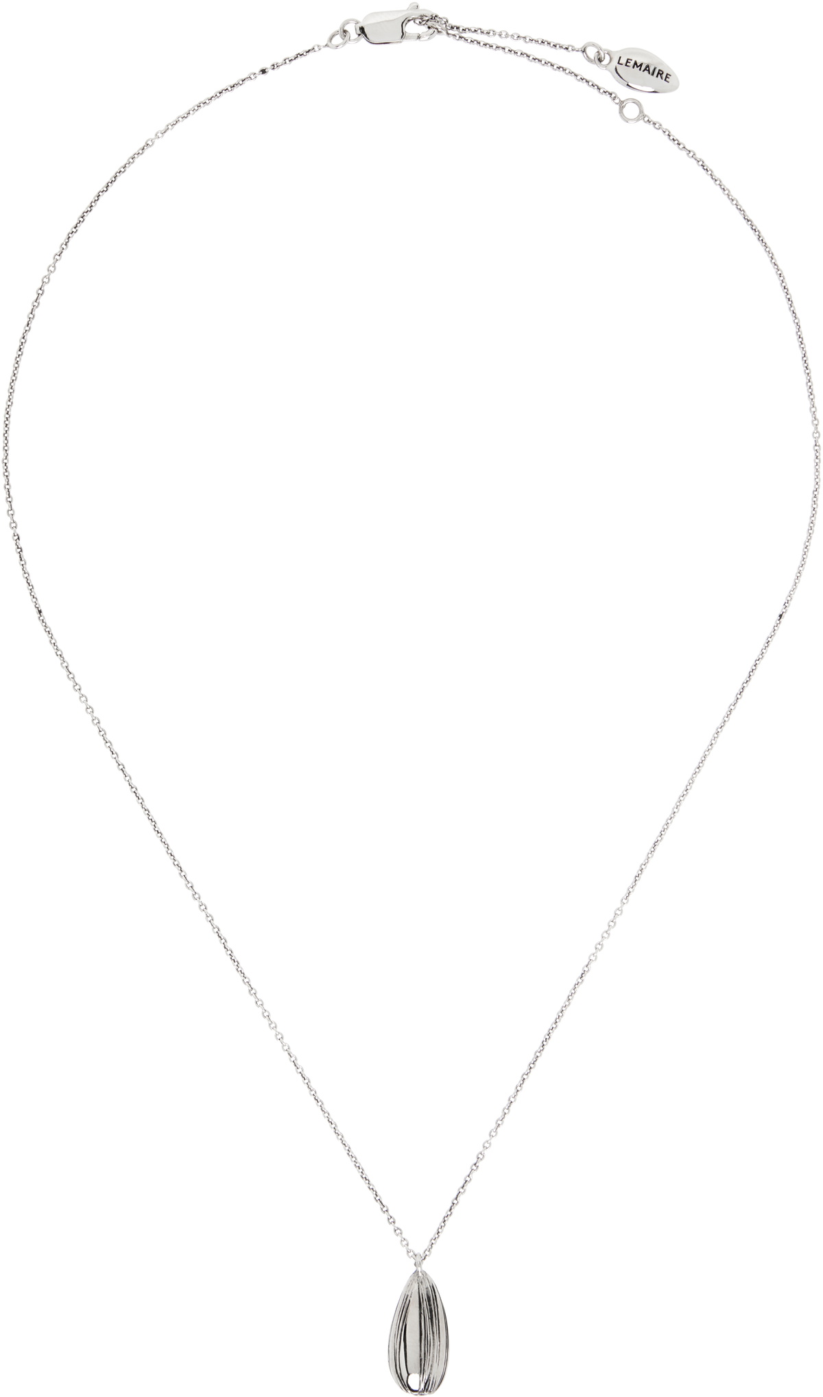 LEMAIRE Silver Maglite Chain Necklace Lemaire