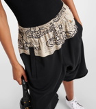 Vivienne Westwood Kung Fu printed cotton shorts