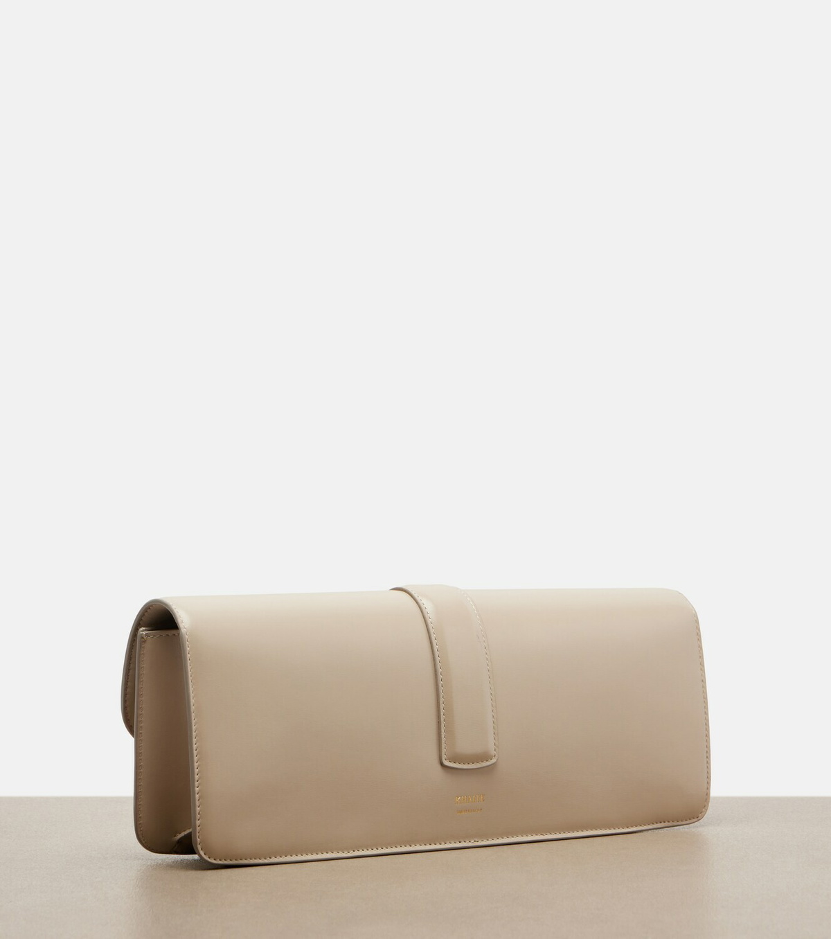 Khaite Blake leather clutch