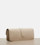 Khaite Blake leather clutch