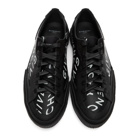 Givenchy Black Refracted Logo Tennis Sneakers