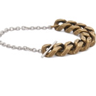 Dries Van Noten Men's Curb Bracelet in Silver