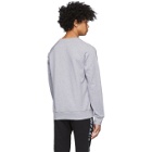 Balmain Grey Hologram Logo Sweatshirt