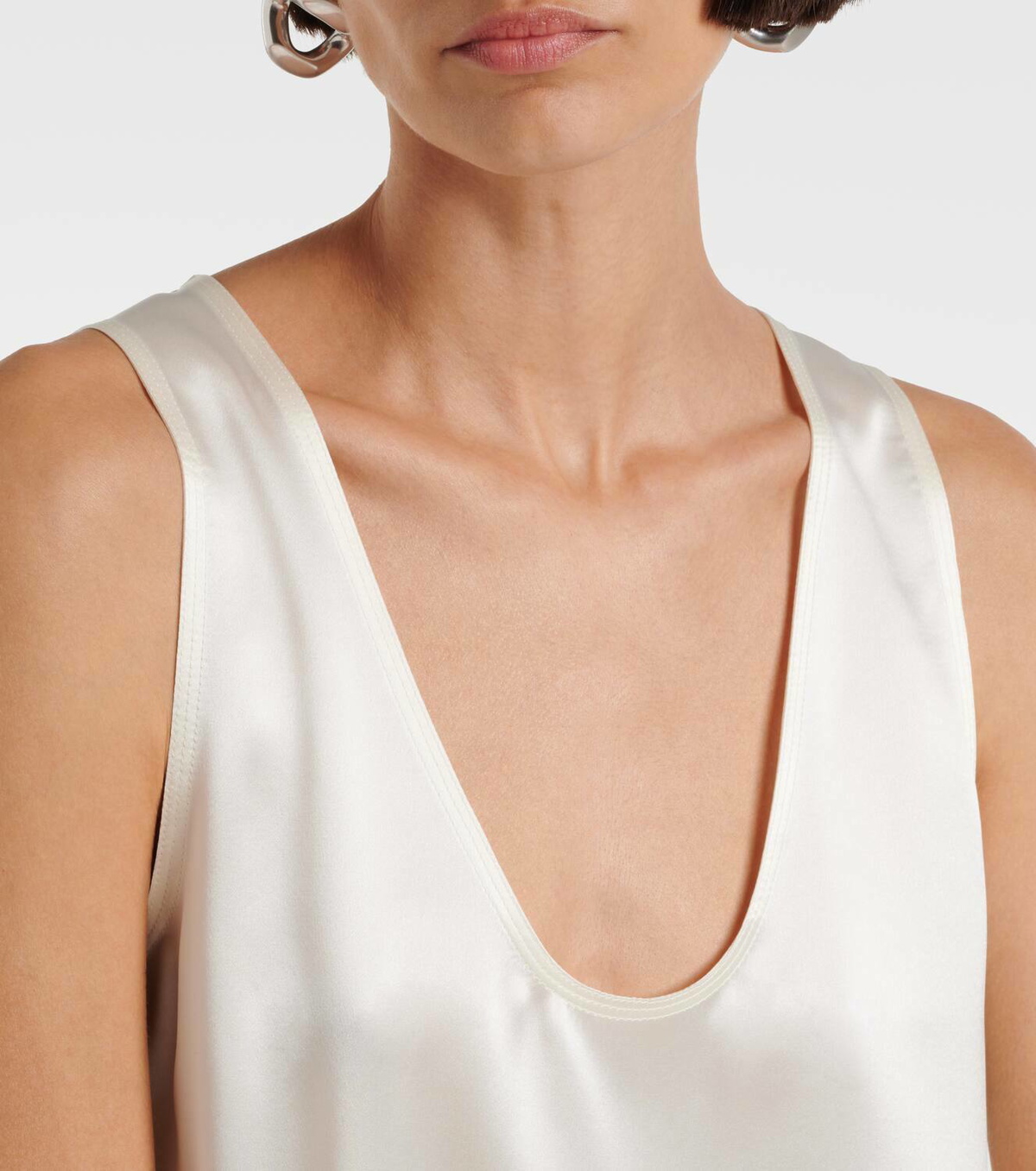 MAX MARA Filly silk top シルク タンクトップ Max Mara Filly silk satin tank top Max Mara