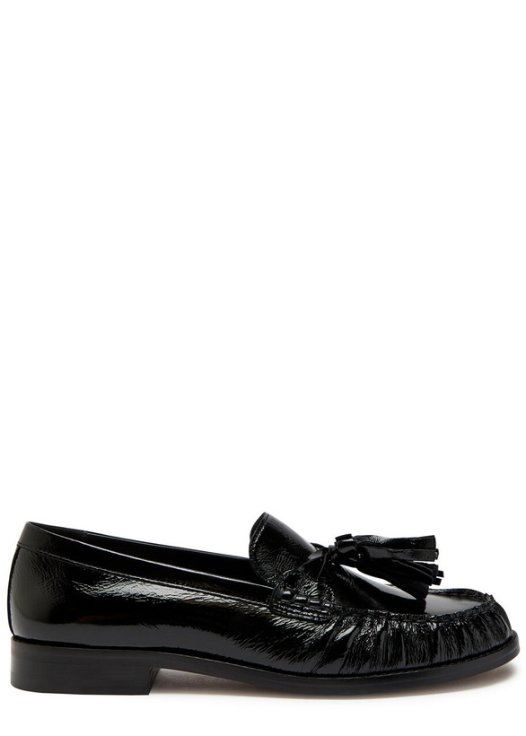 Photo: Alohas Marietta Patent Leather Loafers Black
