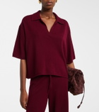 Lisa Yang Neela cashmere polo sweater