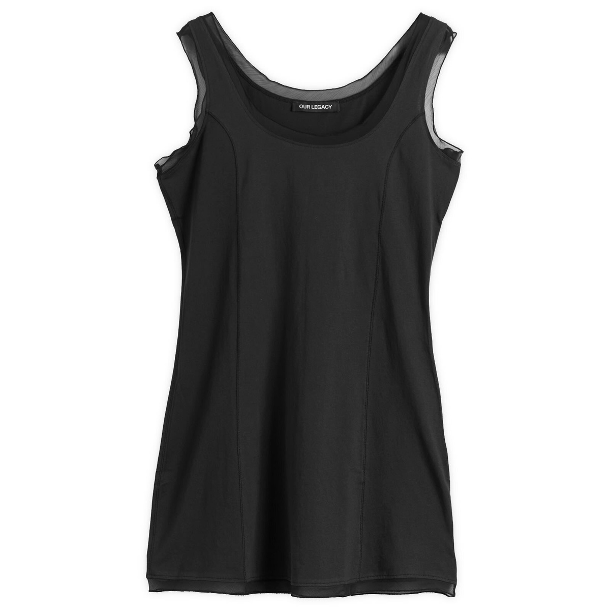 Our Legacy Women's Dusk Dress in Washed Black Our Legacy