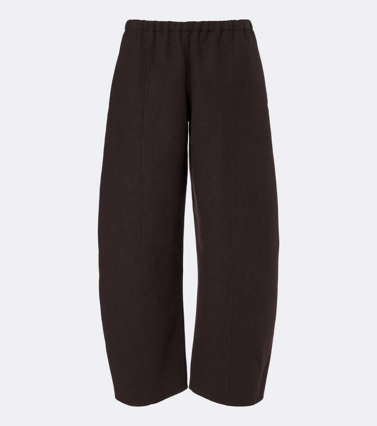 Khaite Clover wool barrel-leg pants