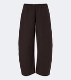 Khaite Clover wool barrel-leg pants