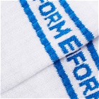 Uniform Experiment Men's Line Sports Sock in Blue