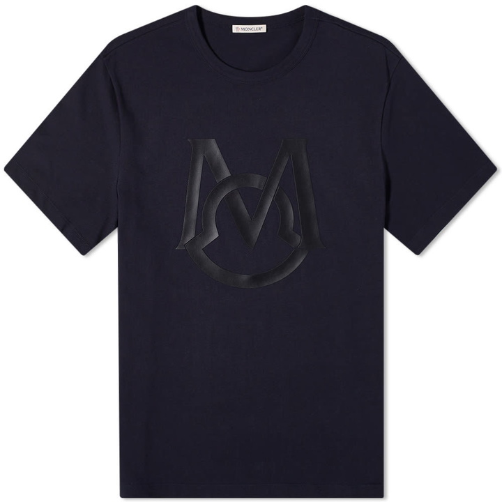 Photo: Moncler M Interlocking Logo Tee