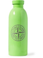 Stone Island - Logo-Print Stainless Steel Water Bottle, 500ml