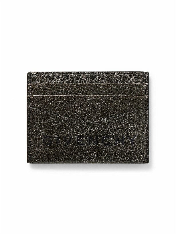 Photo: Givenchy - Logo-Embossed Full-Grain Leather Cardholder