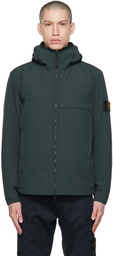 Stone Island Green Soft Shell Jacket