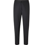 Maison Kitsuné - Drawstring Gabardine Trousers - Black