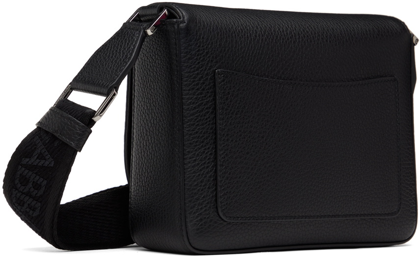 Dolce&Gabbana Black Medium 'DG' Logo Crossbody Bag