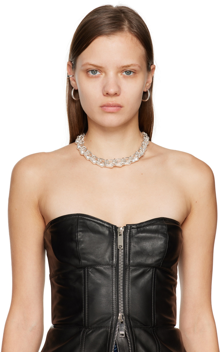 Isabel Marant Silver Ring Hoop Earrings