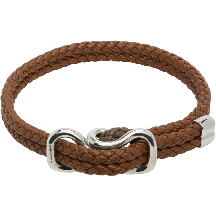 Photo: Bottega Veneta Leather Bracelet
