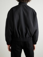 Willy Chavarria - Ruff Rider Logo-Embroidered Wool Bomber Jacket - Black