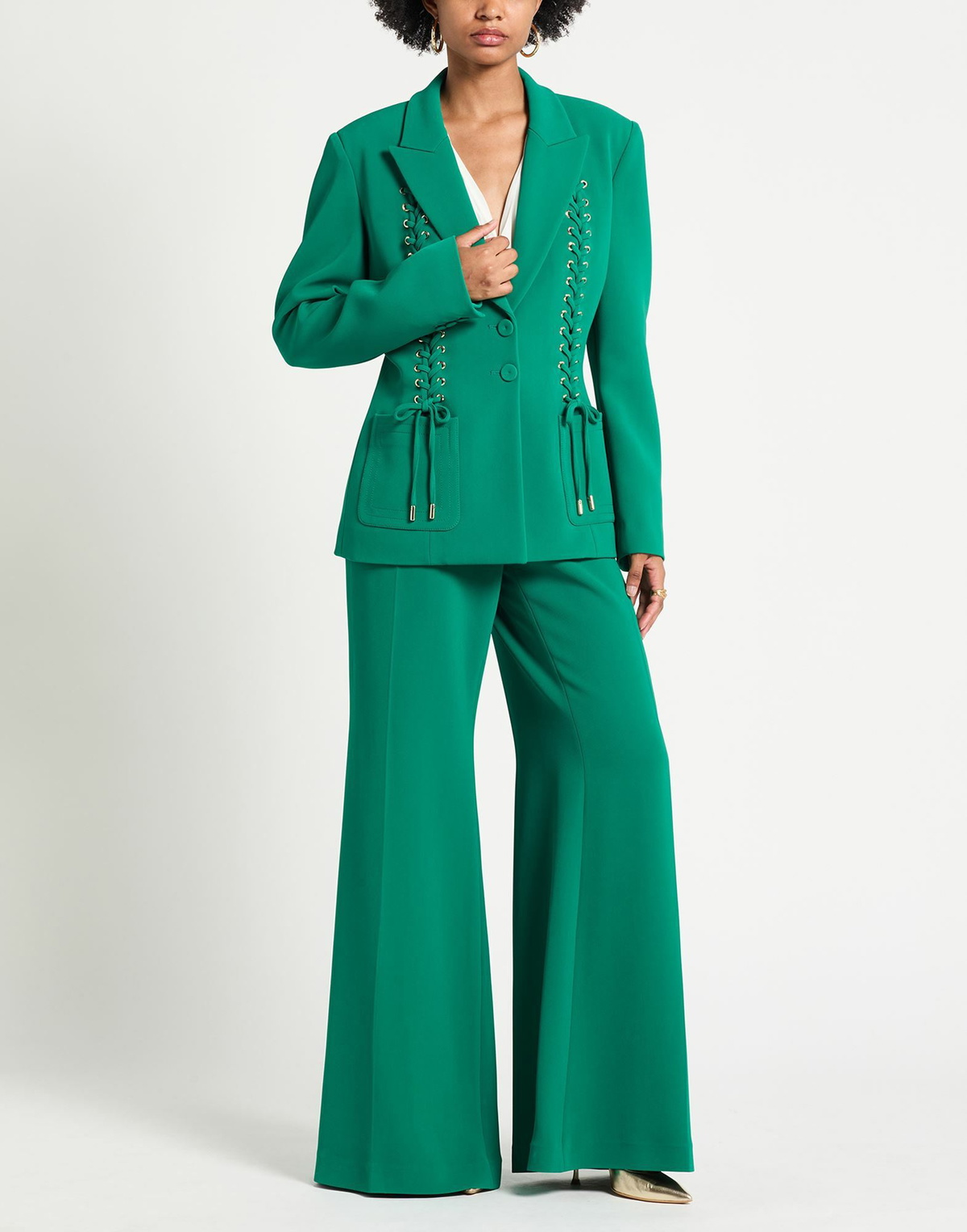 Elie Saab Womens Suit in Green