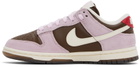 Nike Brown & Pink Dunk Low Sneakers