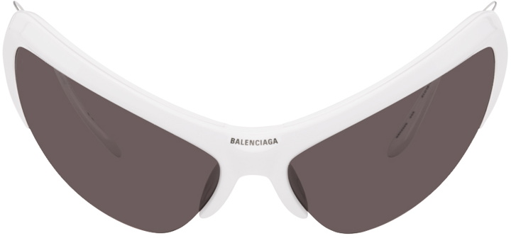 Photo: Balenciaga White Wire Cat Sunglasses