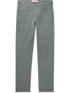 Orlebar Brown - Campbell Slim-Fit Stretch-Cotton Trousers - Gray