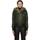 Mr and Mrs Italy Green Down Puffer Jacket