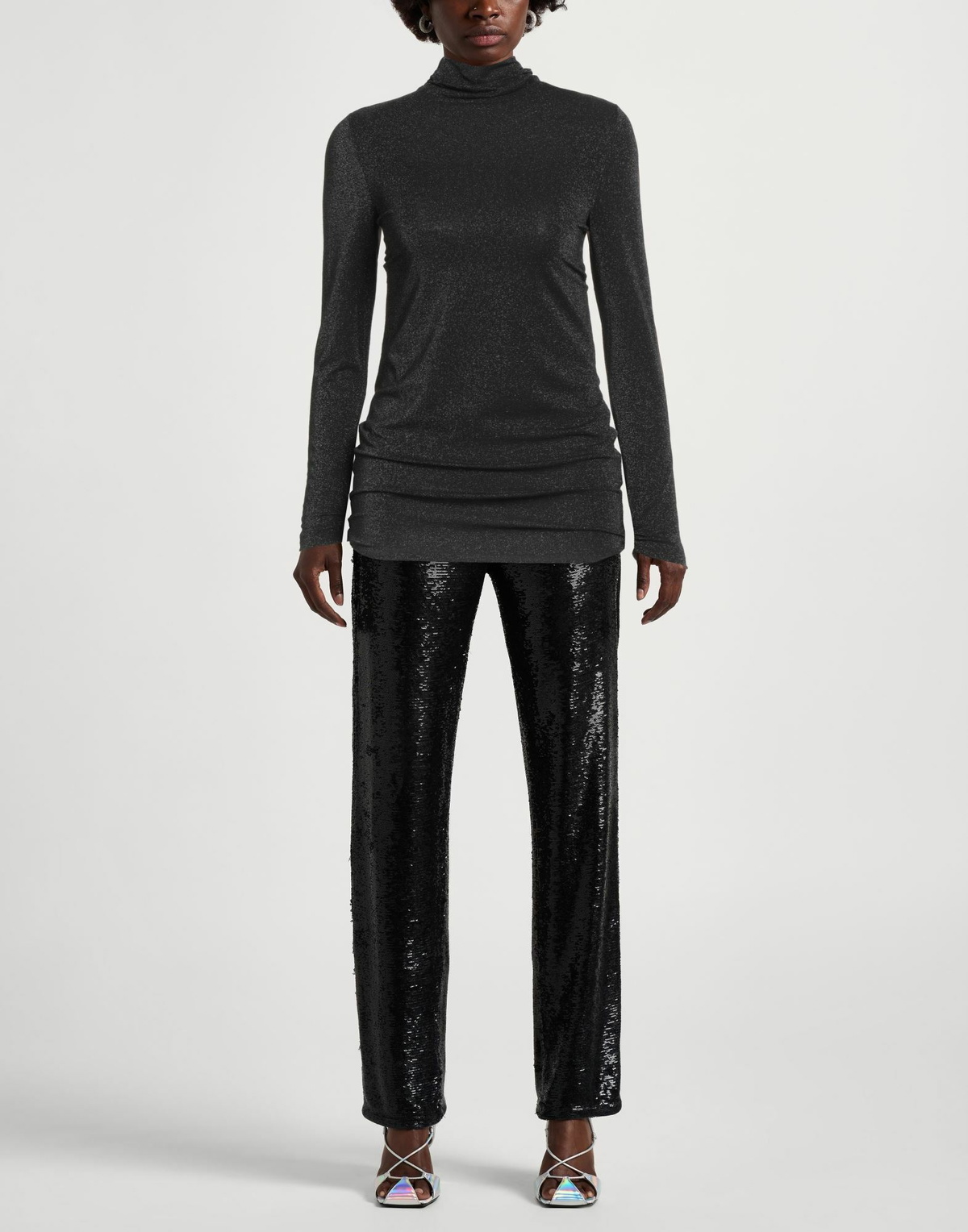 Chiara Boni La Petite Robe Womens Top Charcoal