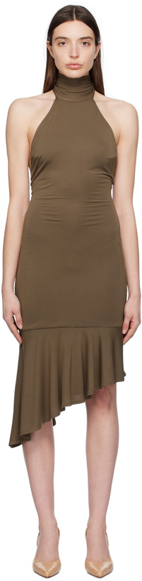Photo: Miaou Green Karina Midi Dress