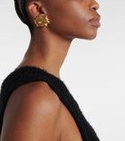 Khaite Crema 18kt gold-plated earrings